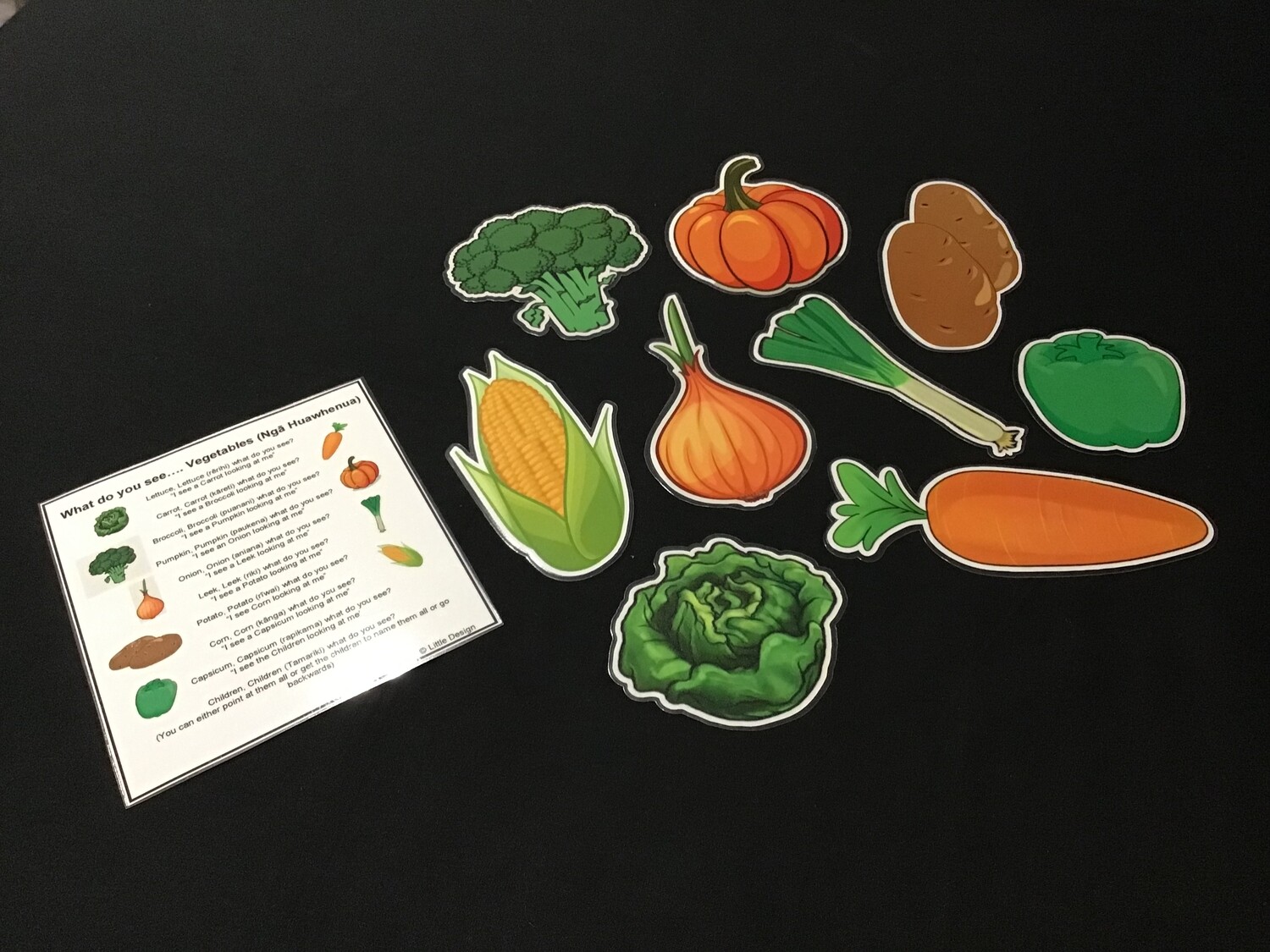 What do you see? - Vegetables