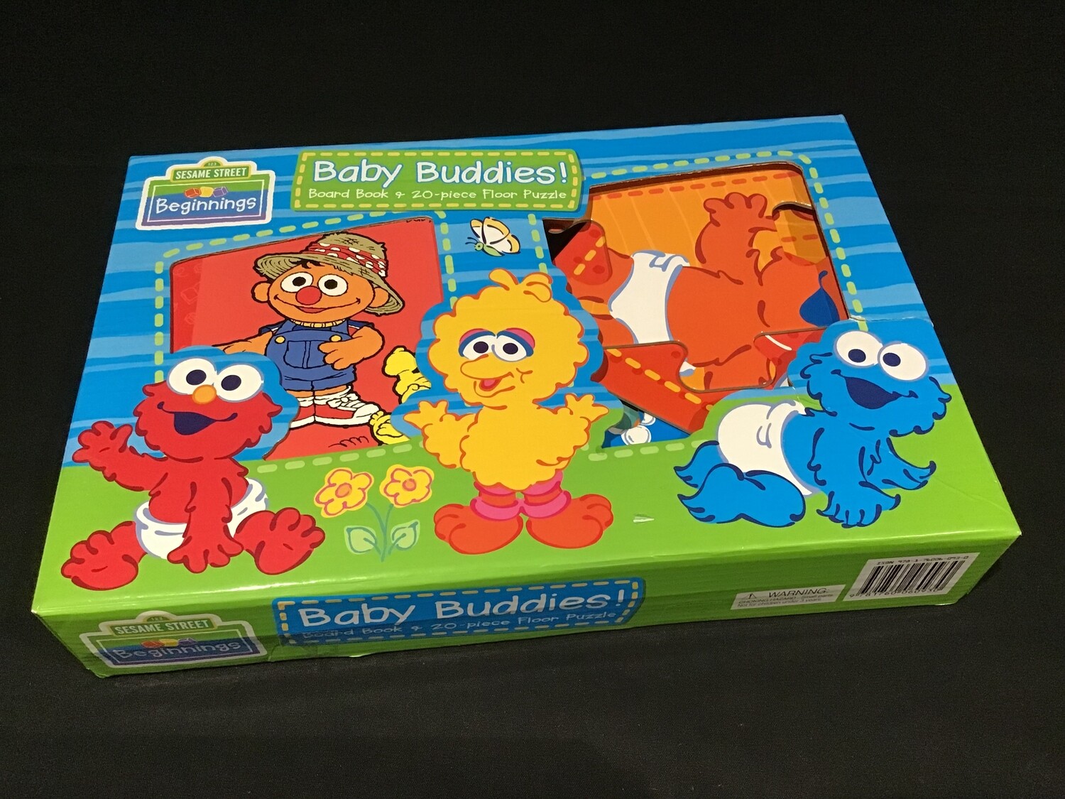 Baby Buddies Board Book and Floor Puzzle Set