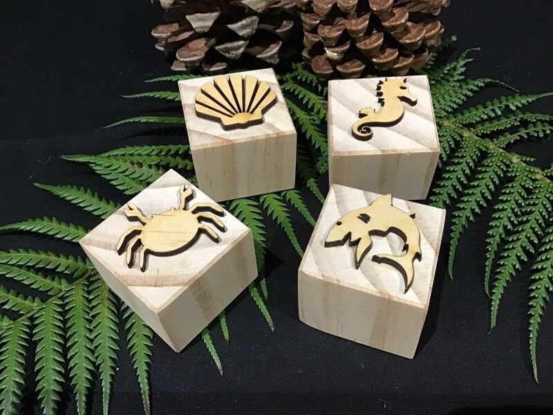 Sea Playdough Stamps