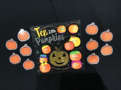 Ten Little Pumpkins Story Bag