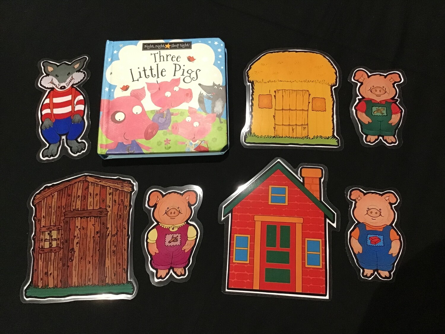 Three Little Pigs Story Bag