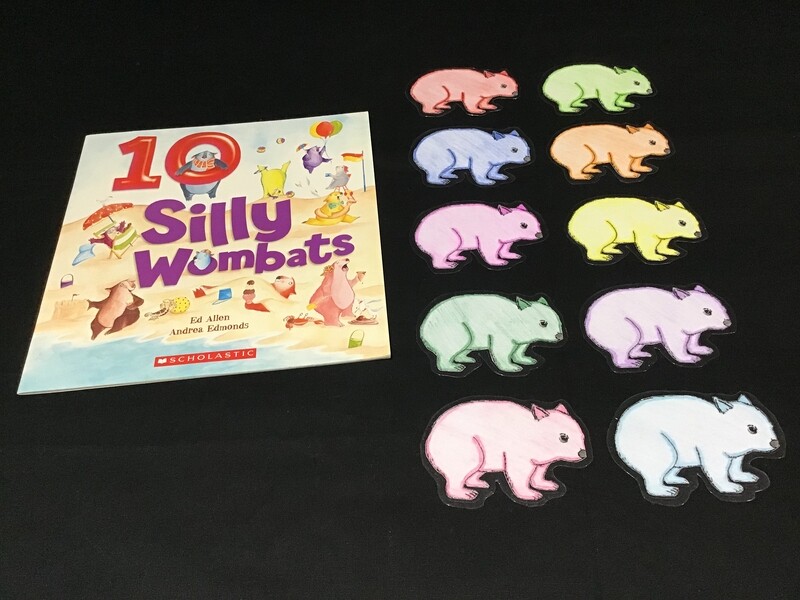 10 Silly Wombats Story Bag