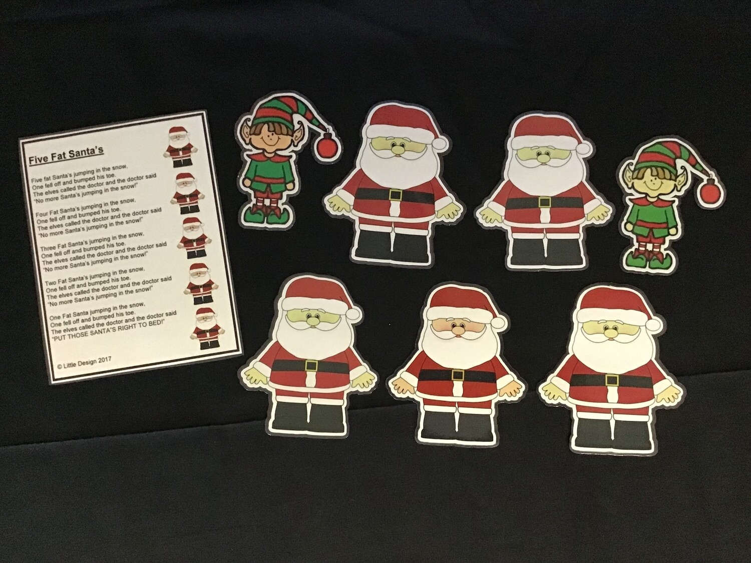 Five Fat Santa&#39;s