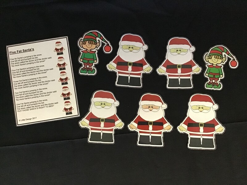 Five Fat Santa&#39;s