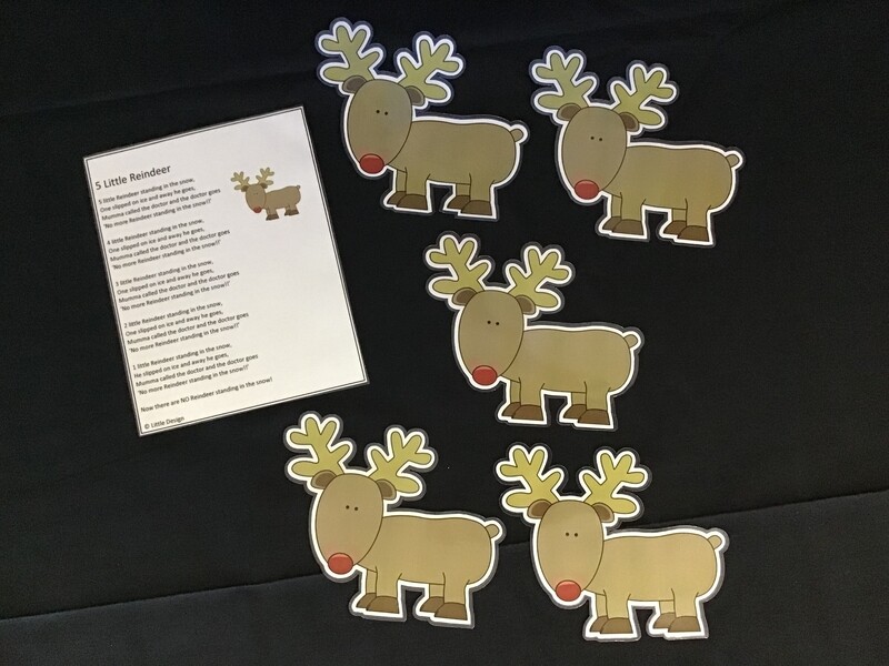 5 Little Reindeer
