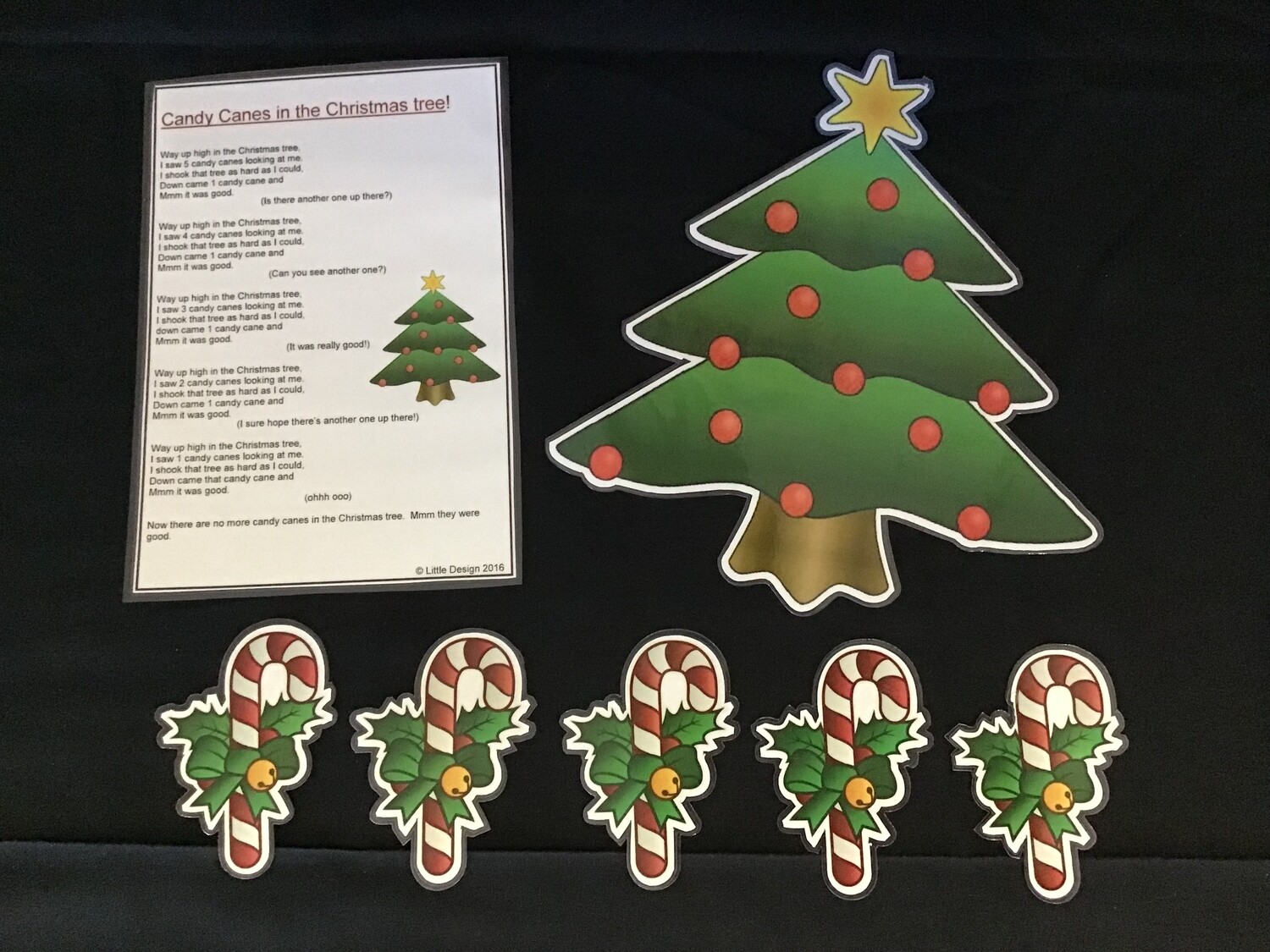 Candy Canes in the Christmas Tree