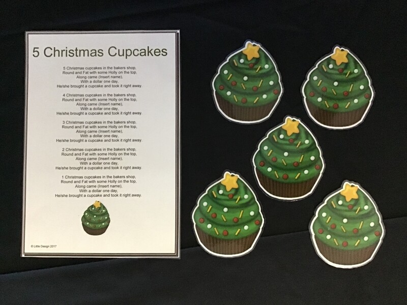 5 Christmas Cupcakes