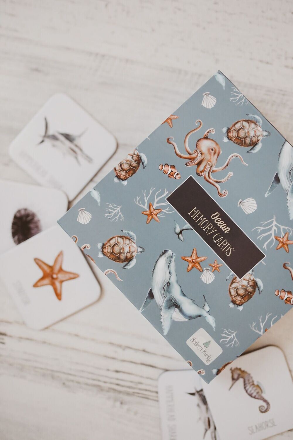 Ocean Memory Card Game