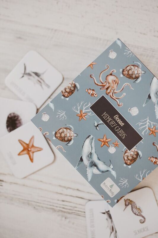 Ocean Memory Card Game
