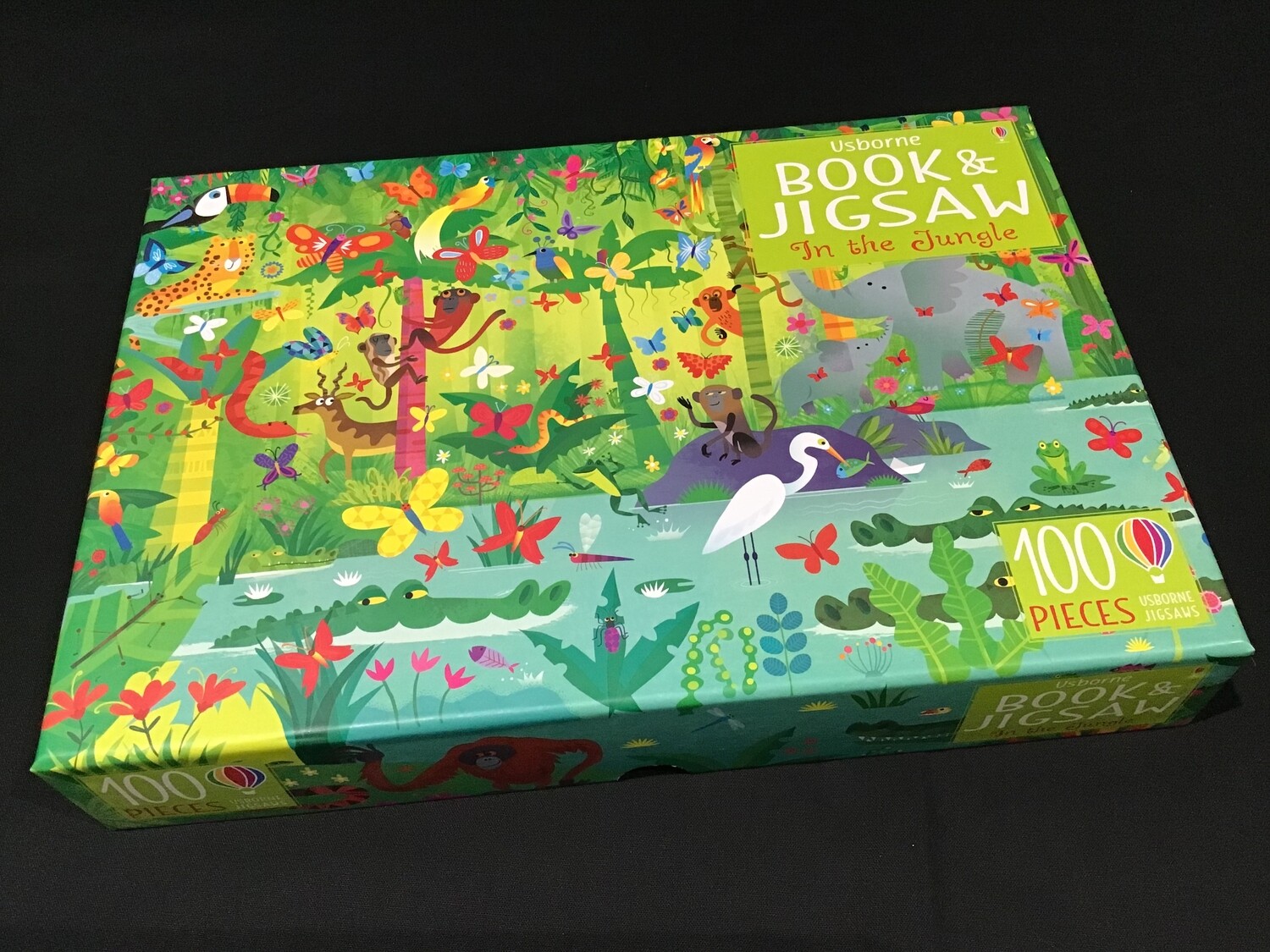 In the Jungle 100pce Puzzle with Book