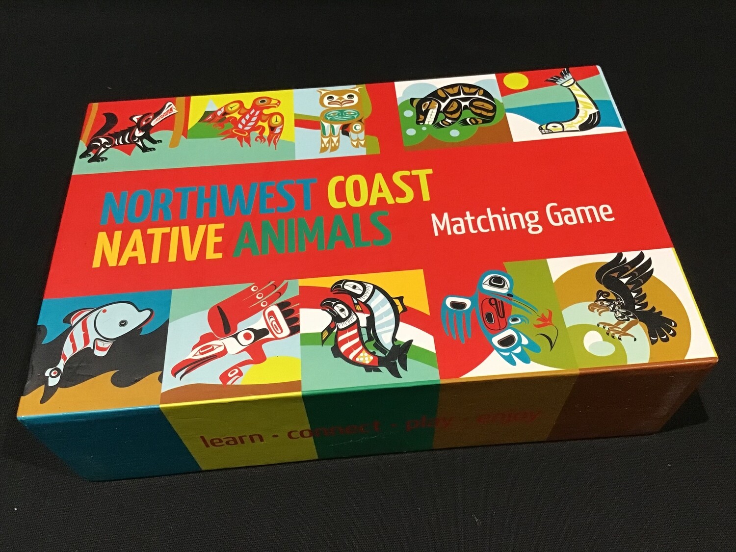 Northwest Coast Native Animals Matching Game