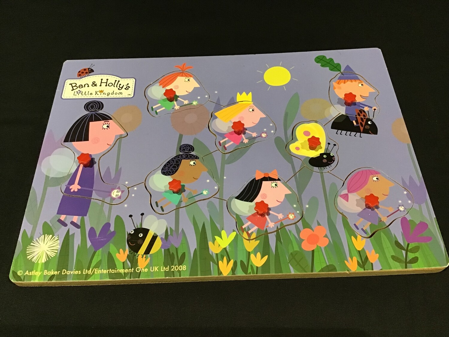 Ben &amp; Holly&#39;s Little Kingdom - Fairies Wooden 8pce Puzzle