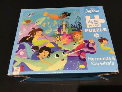 Mermaids & Narwhals 45pce Puzzle