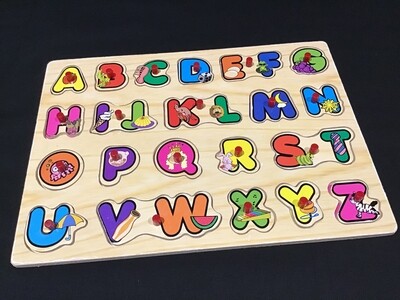Letters Wooden 21pce Puzzle