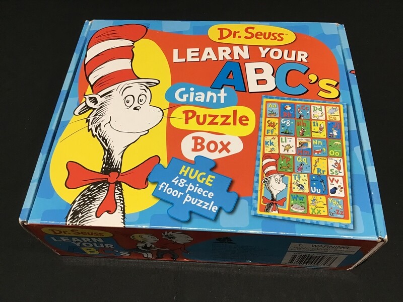 Dr Seuss Learn Your ABC&#39;s 48pce Floor Puzzle