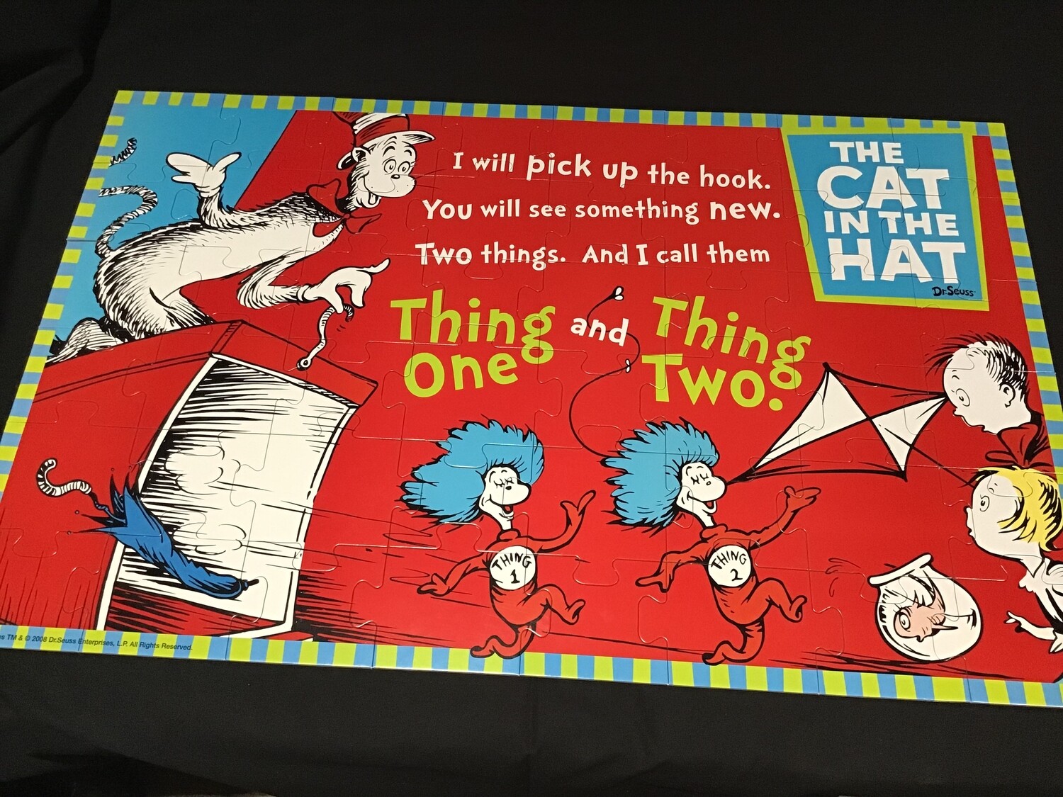 The Cat in the Hat 48pce Floor Puzzle