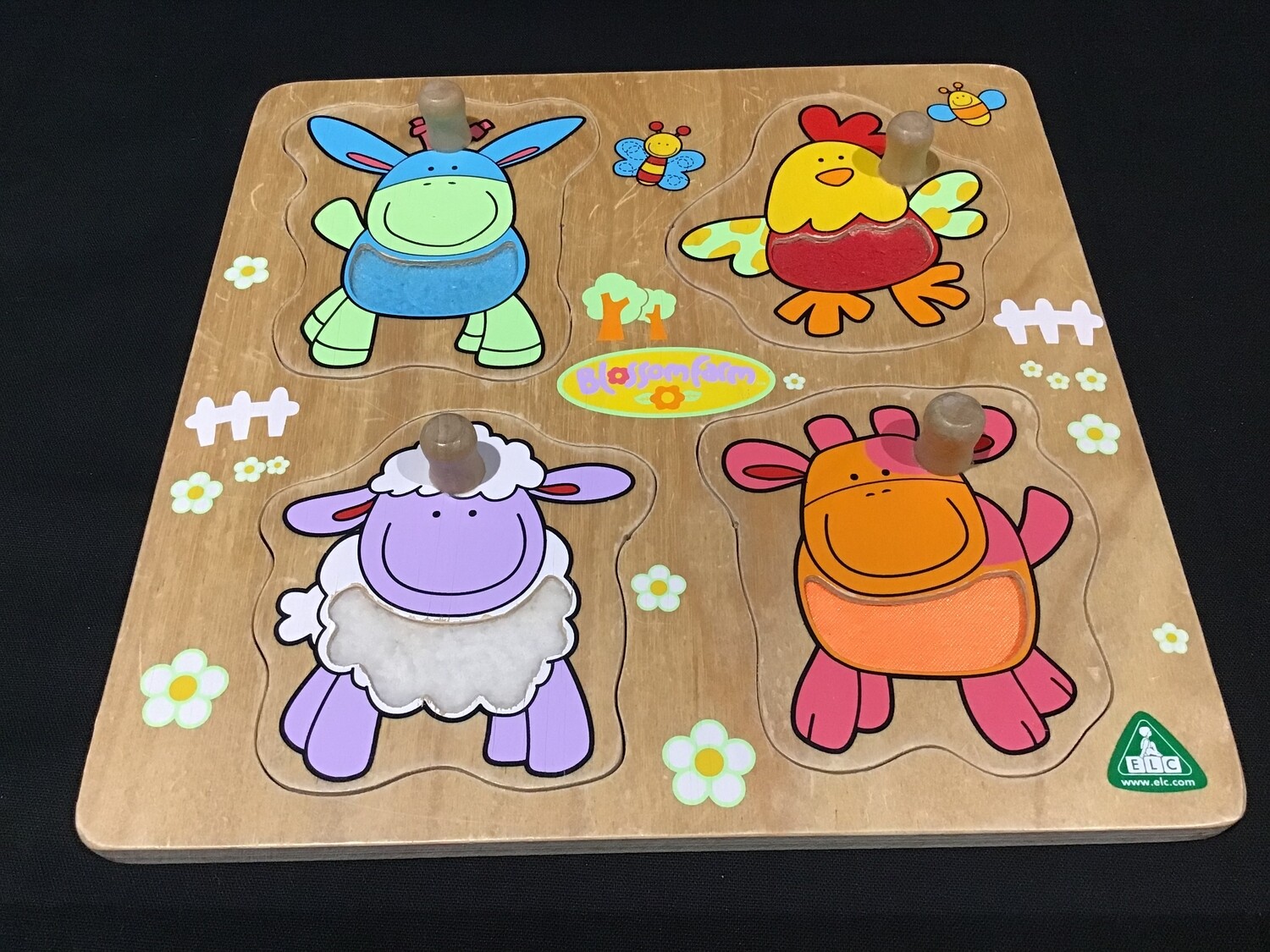 Blossom Farm Wooden 4pce Puzzle