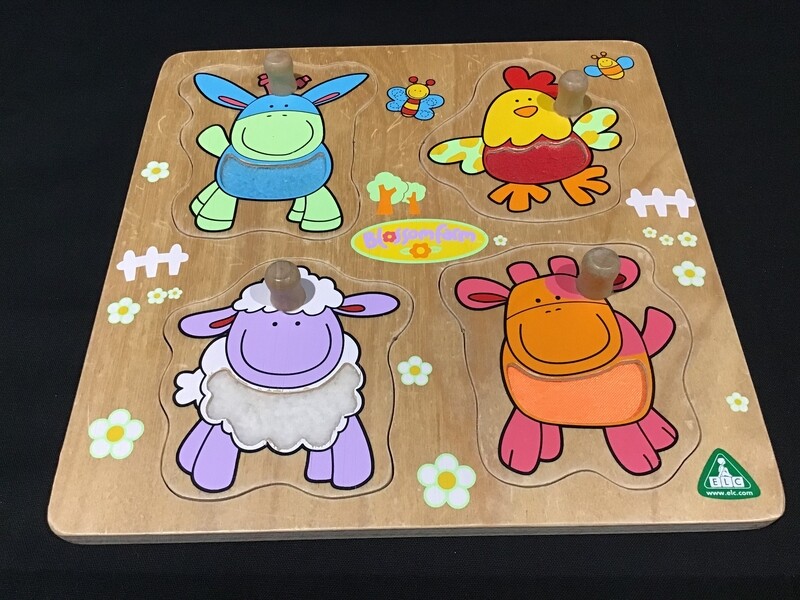 Blossom Farm Wooden 4pce Puzzle
