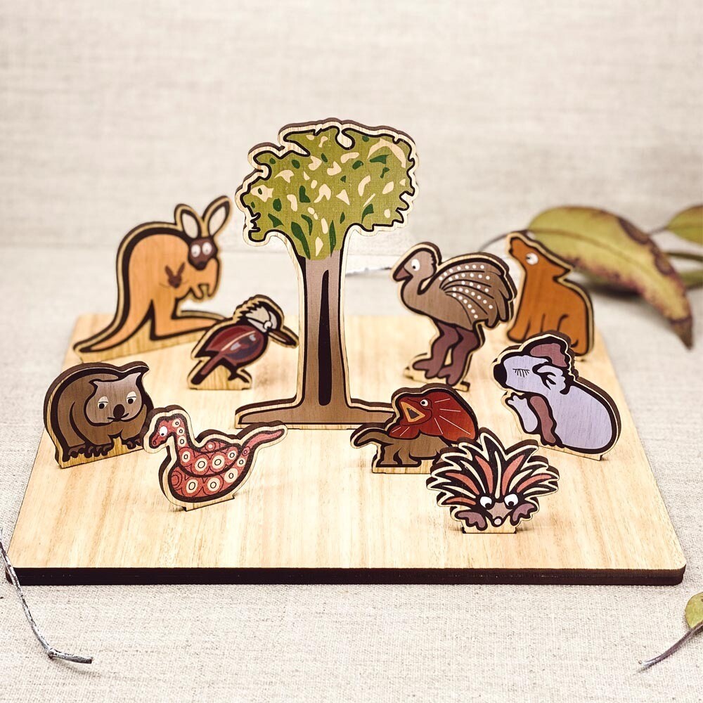 Pop Up Australian Animals Puzzle
