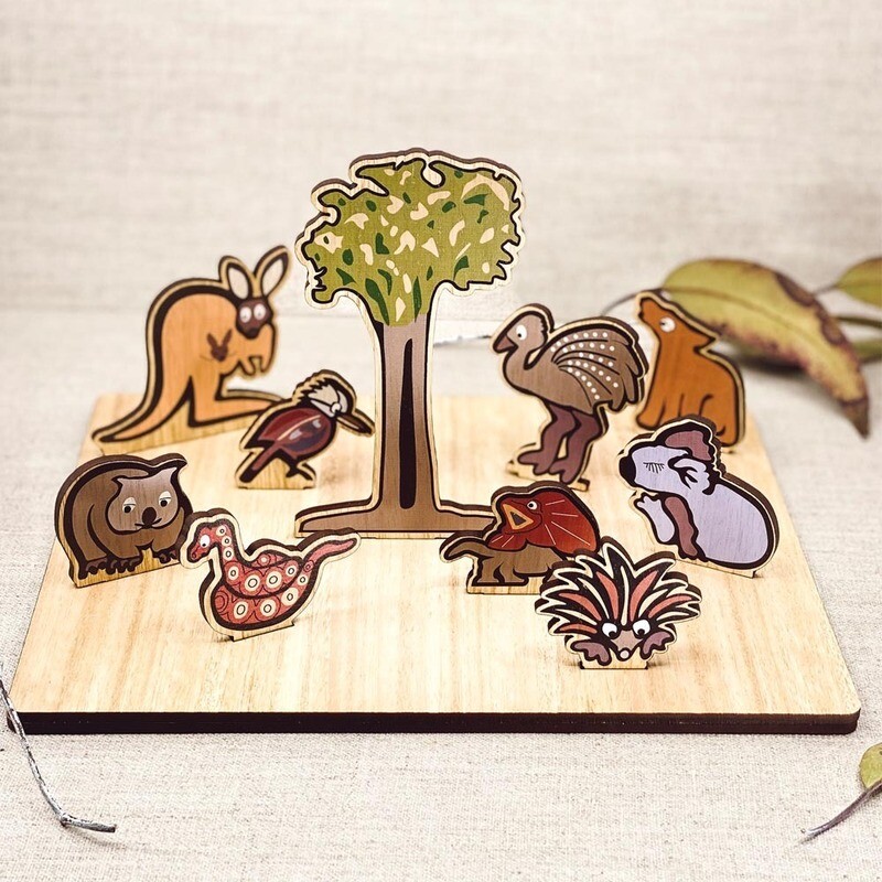 Pop Up Australian Animals Puzzle