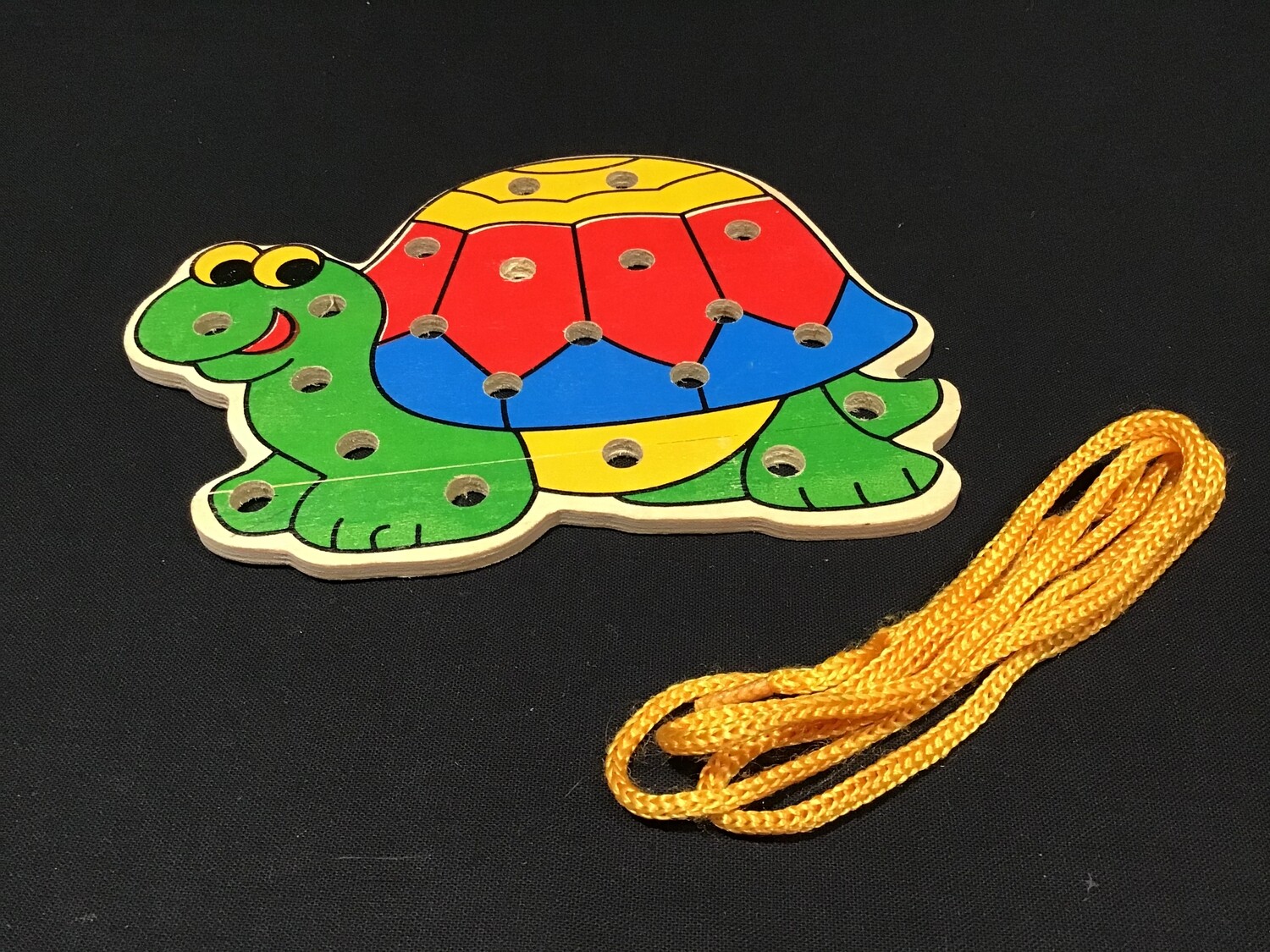 Wooden Turtle Lacing