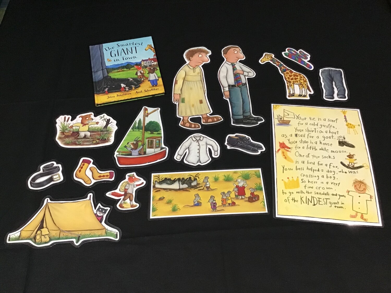 The Smartest Giant in Town Story Bag