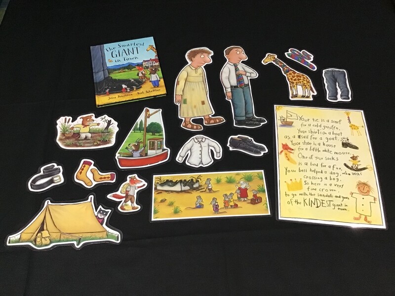 The Smartest Giant in Town Story Bag
