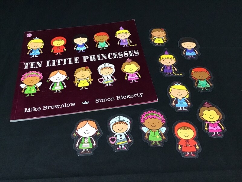 Ten Little Princesses Story Bag