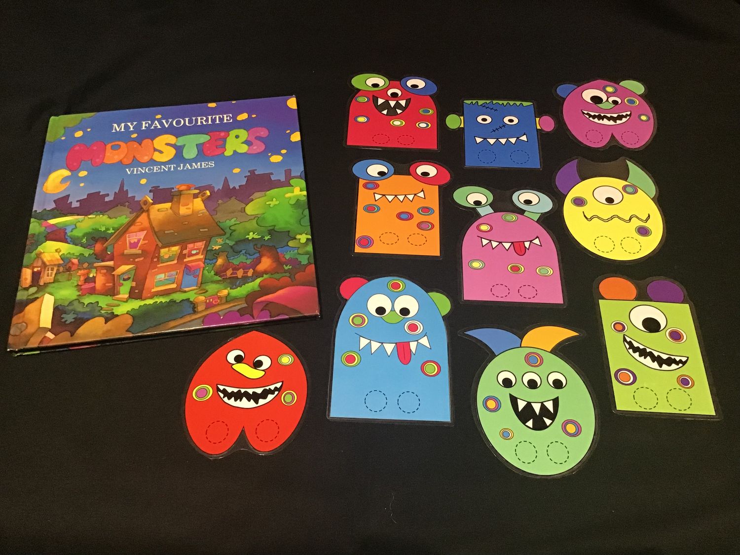 My Favourite Monsters Story Bag