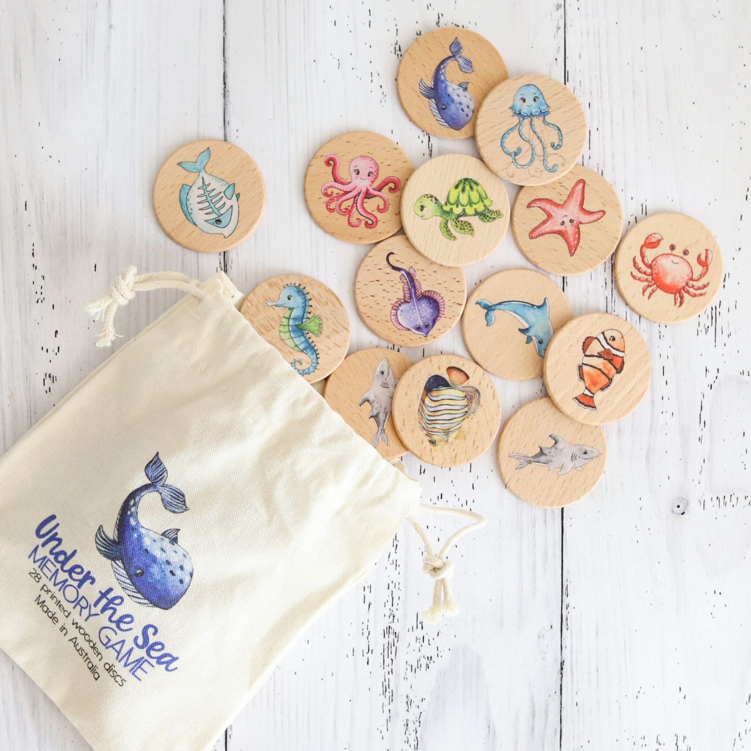 Under the Sea Memory Game
