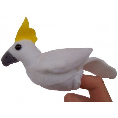Cockatoo Finger Puppet
