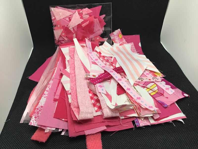 Pink Collage Scrap Pack