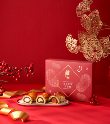 台灣有禮 福滿紅豆綜合酥 6入