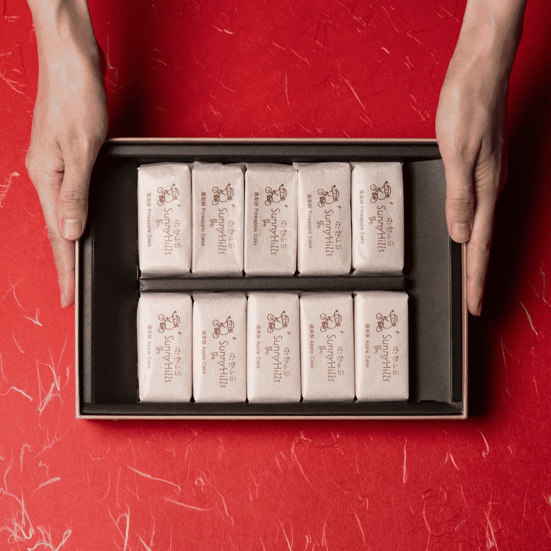 微熱山丘 鳳梨蘋果酥禮盒 10入