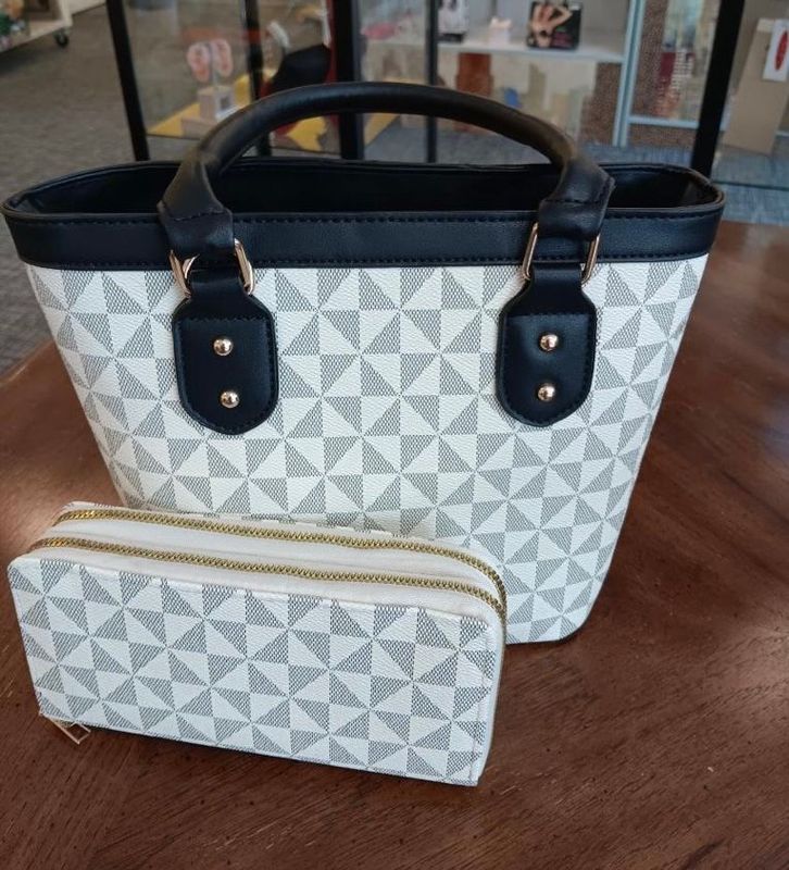 3pc Tote Bag w/Strap