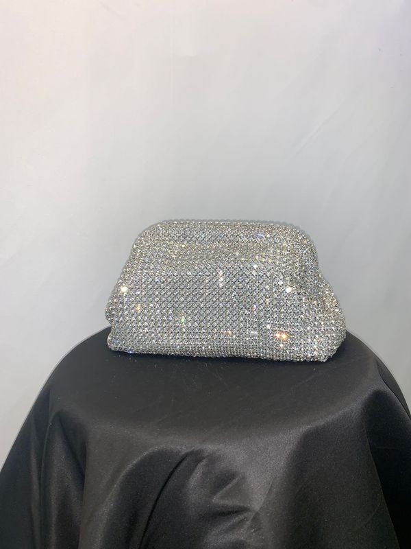 Clutch Purse With Crystalstones