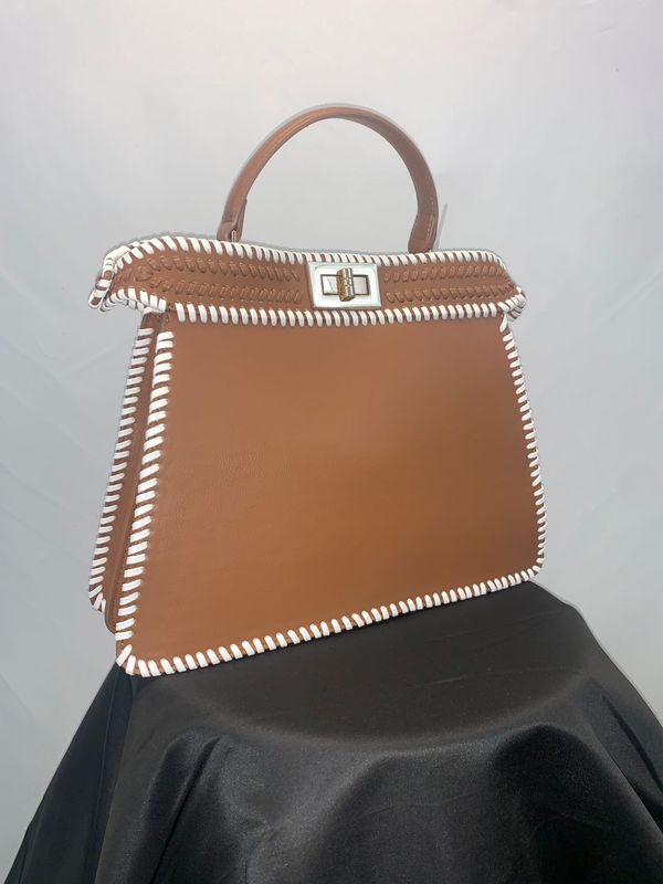 Fan Shaped Colorblock Tote Bag Fan Shaped Colorblock Tote Bag