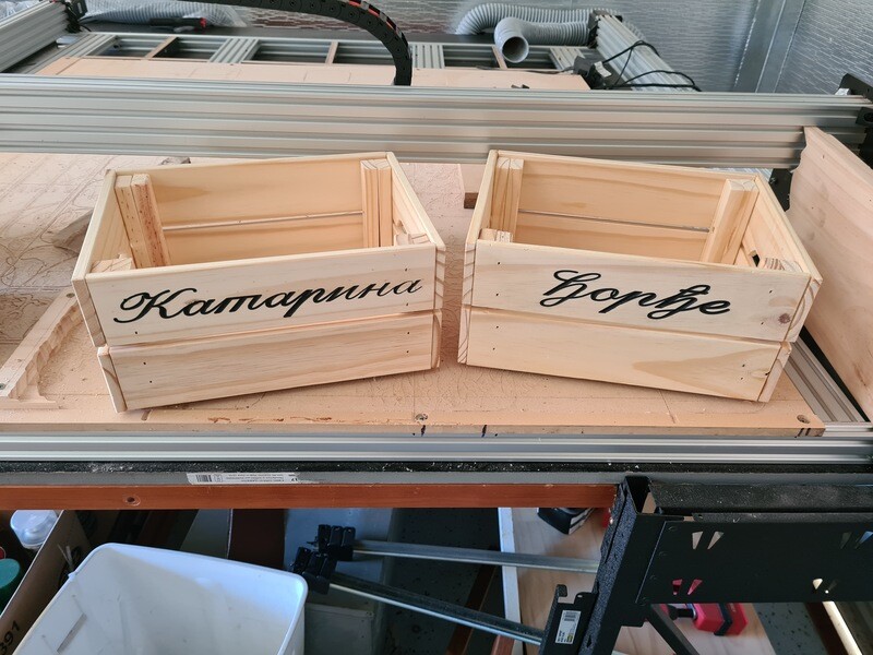 Personalised crates