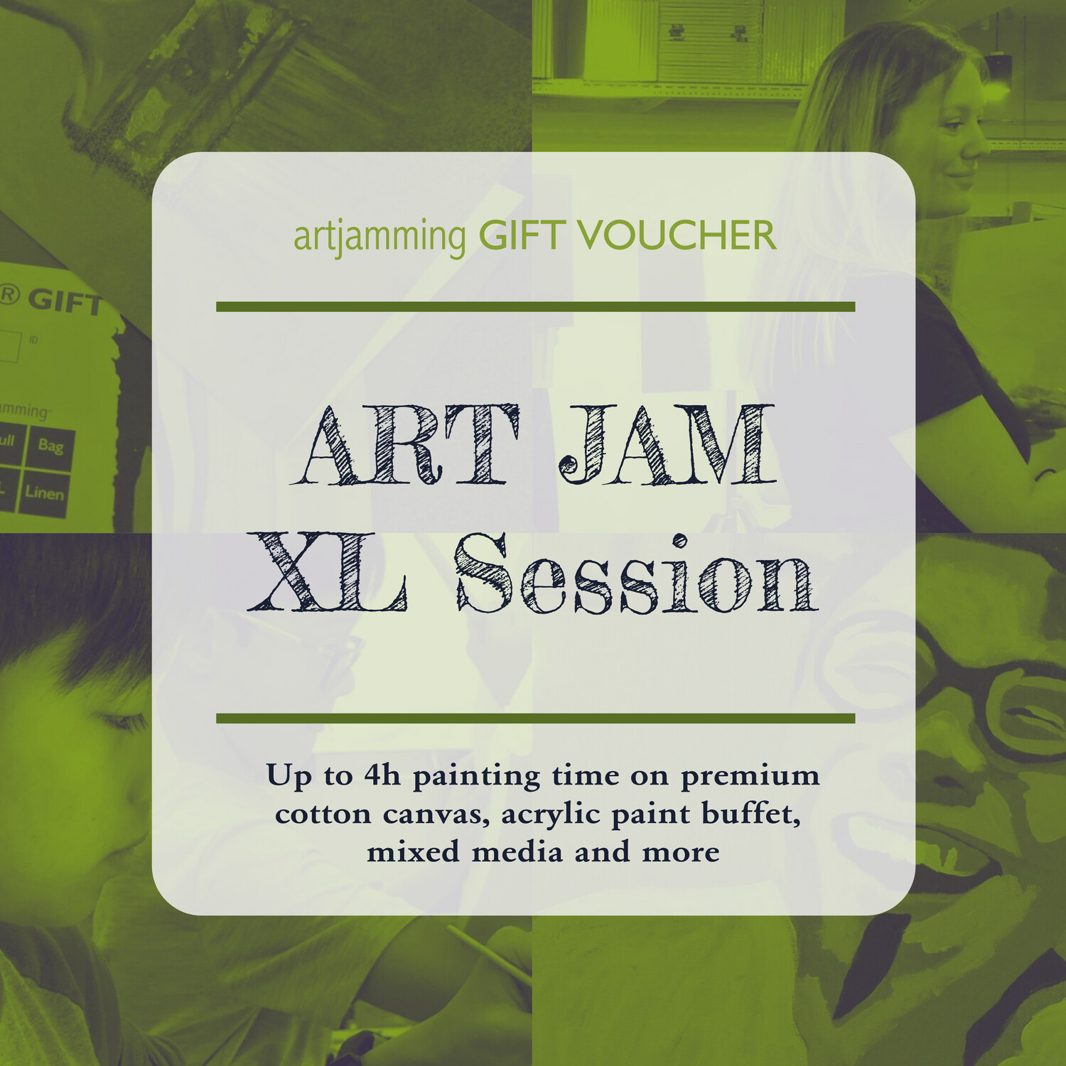 XL ART JAM 4h Session