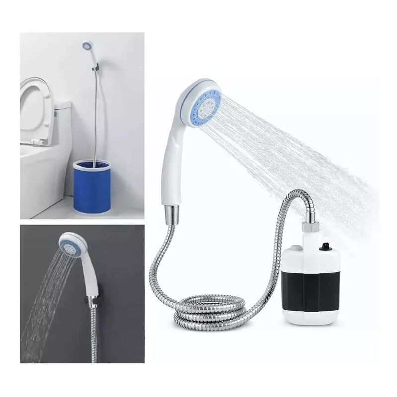 Douche Portable Rechargeable – Idéale pour Camping, Voyage et Extérieur