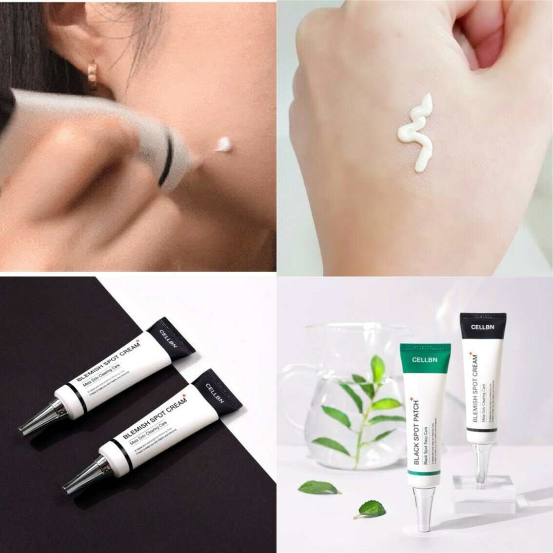 CELLBN BLEMISH PATCH BLACK + BLEMISH SPOT CREAM 1 set Original From Korea