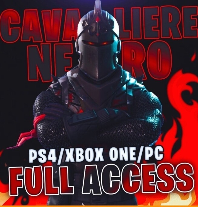 Account cavaliere nero