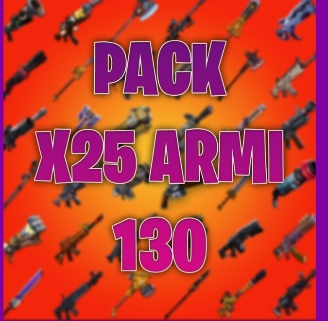 Pack 25 Armi 130
