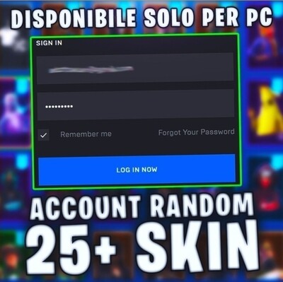 Account 25+ Skin 
