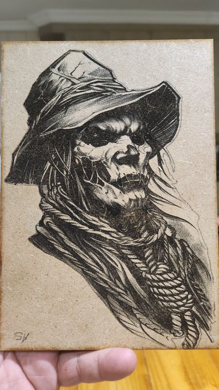 Scarecrow on MDF