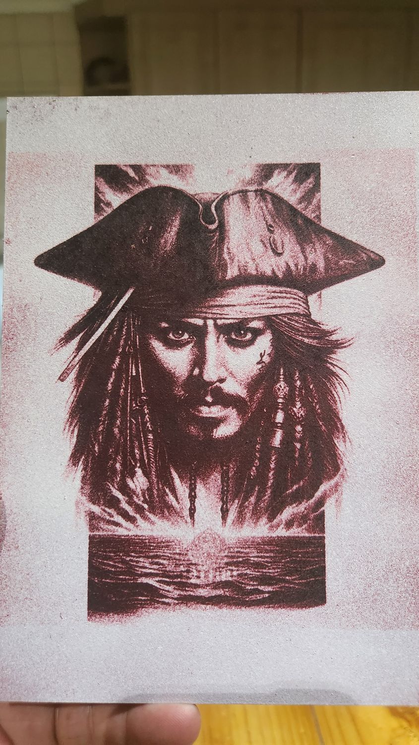 captain Jack on MDF