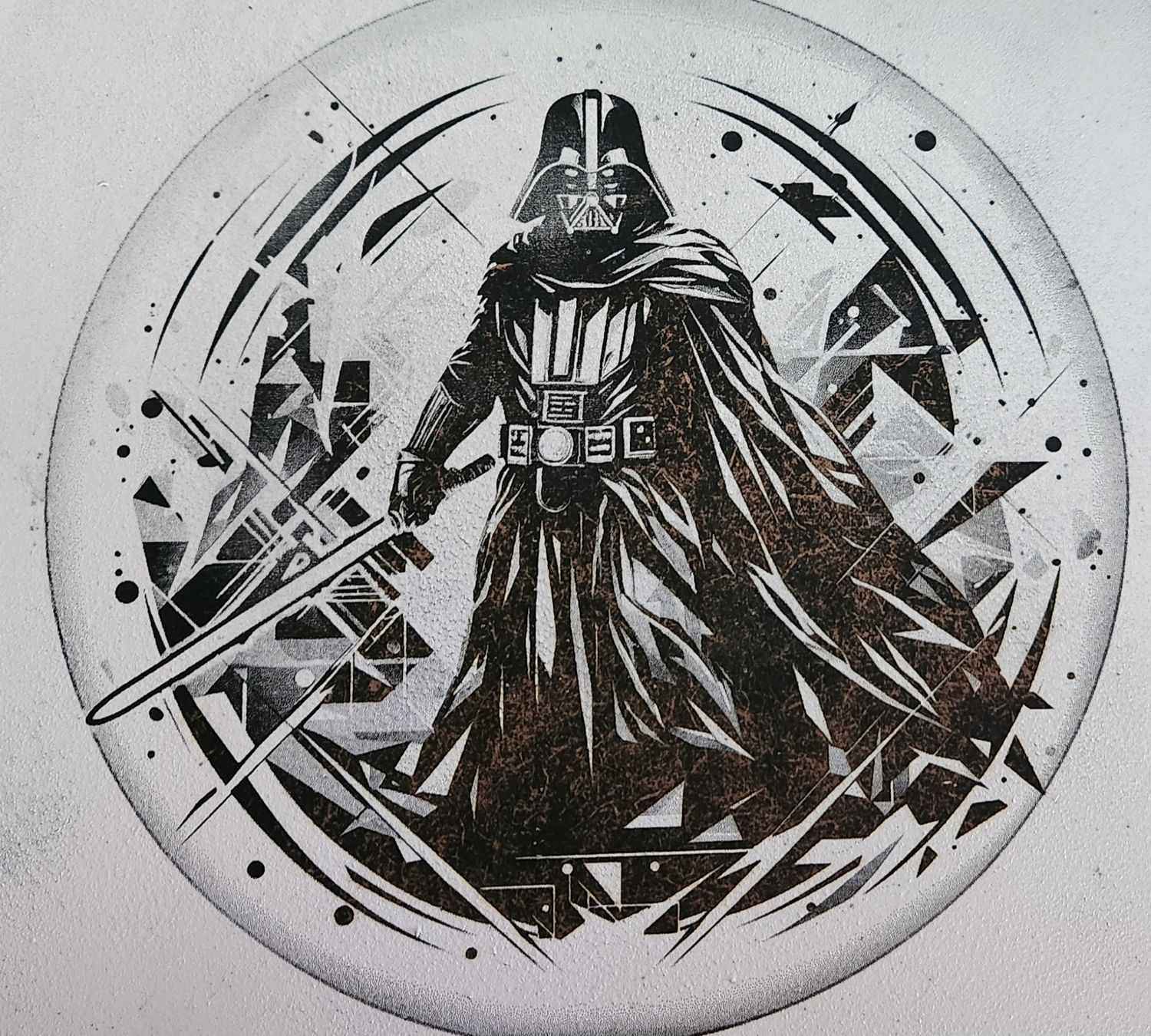 Darth Vader on Mdf