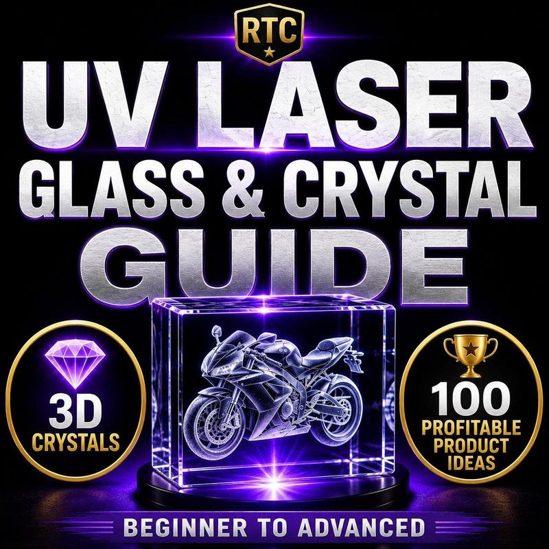 UV Laser Glass & Crystal Engraving Guide | xTool F2 Ultra, 3D Crystal, Settings & Workflows UV Laser Glass & Crystal Engraving Guide | xTool F2 Ultra, 3D Crystal, Settings & Workflows