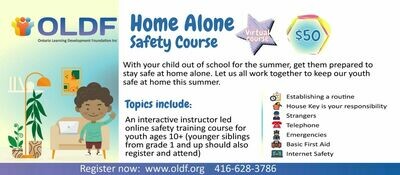 Home Alone Safety Course