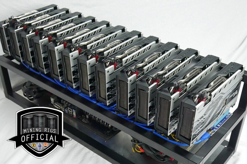 12 GPU Open-Frame Miner -BACKORDER